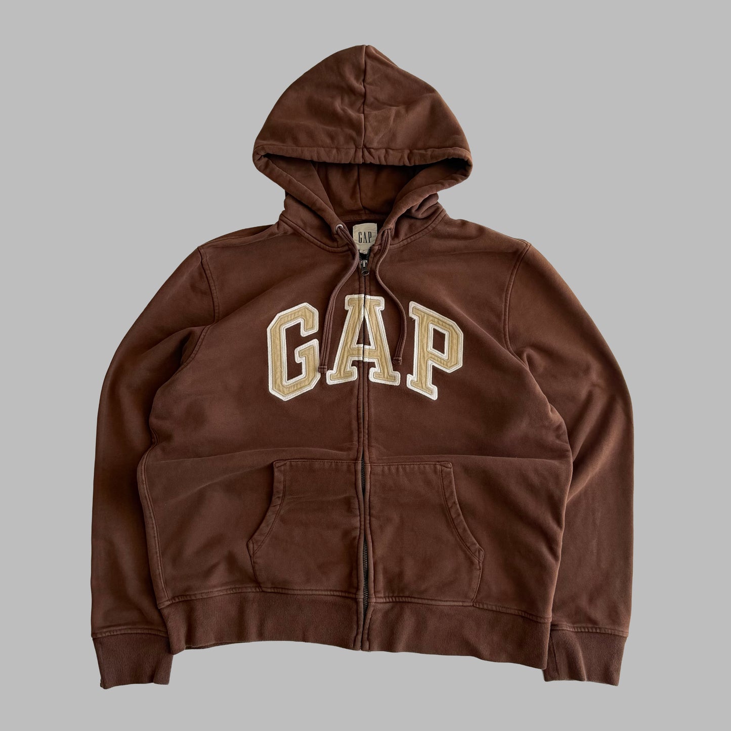 Y2K Brown Gap Hoodie - XL