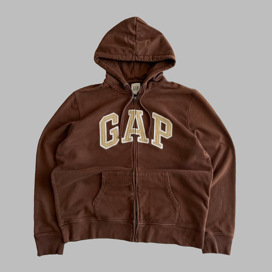 Y2K Brown Gap Hoodie - XL