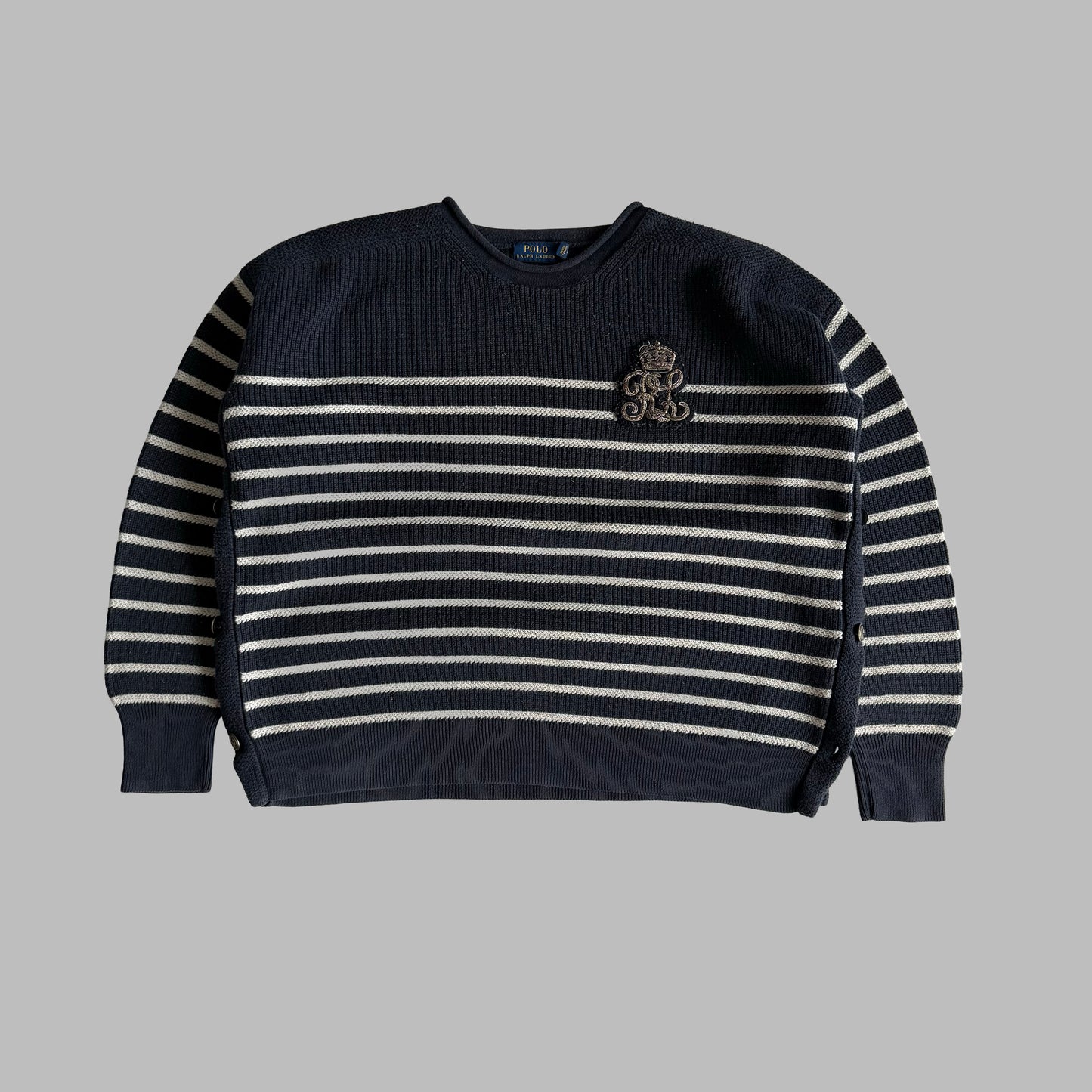 Polo Ralph Lauren Striped Knit Sweater - L