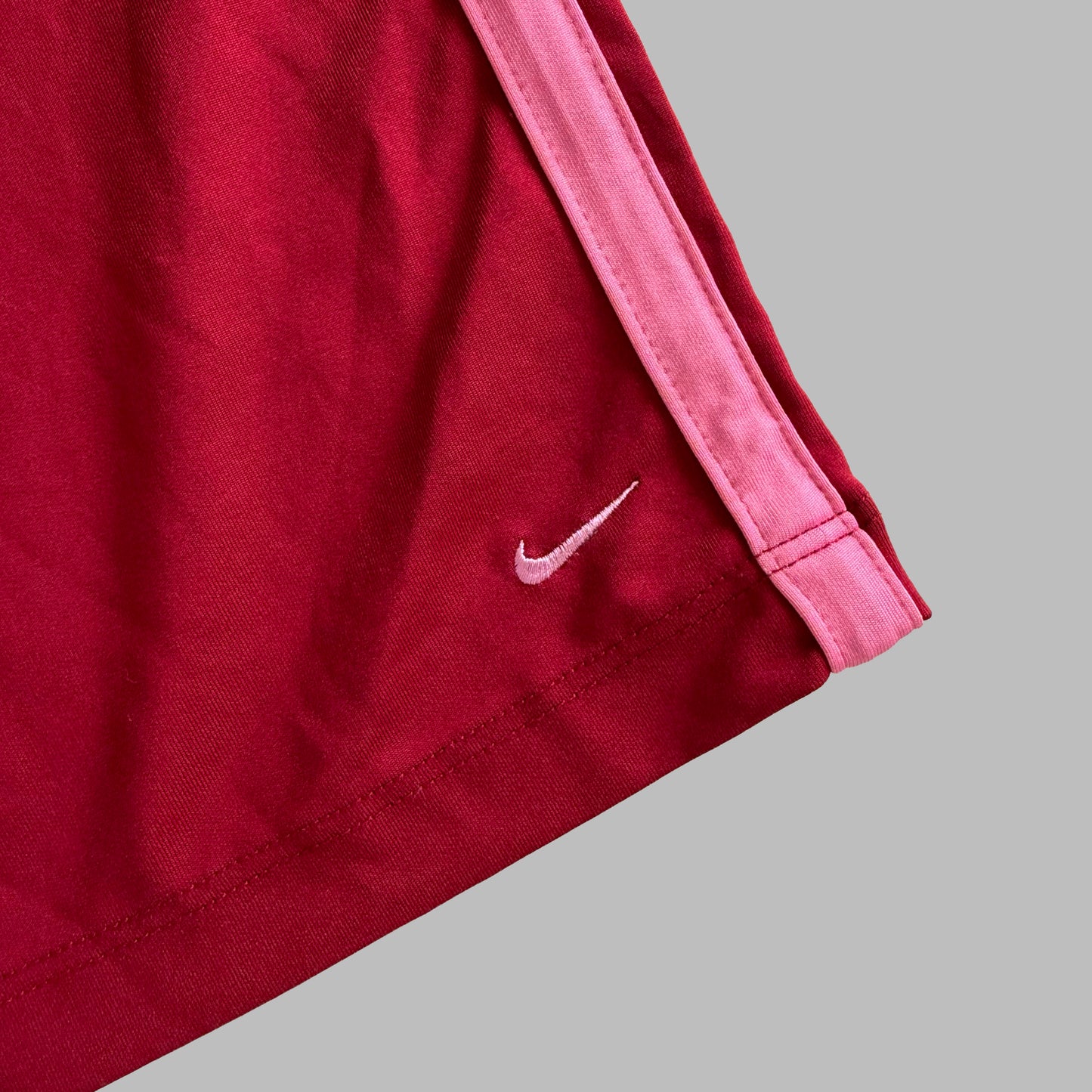 Y2K Nike Wide Leg Striped Track Pants - M