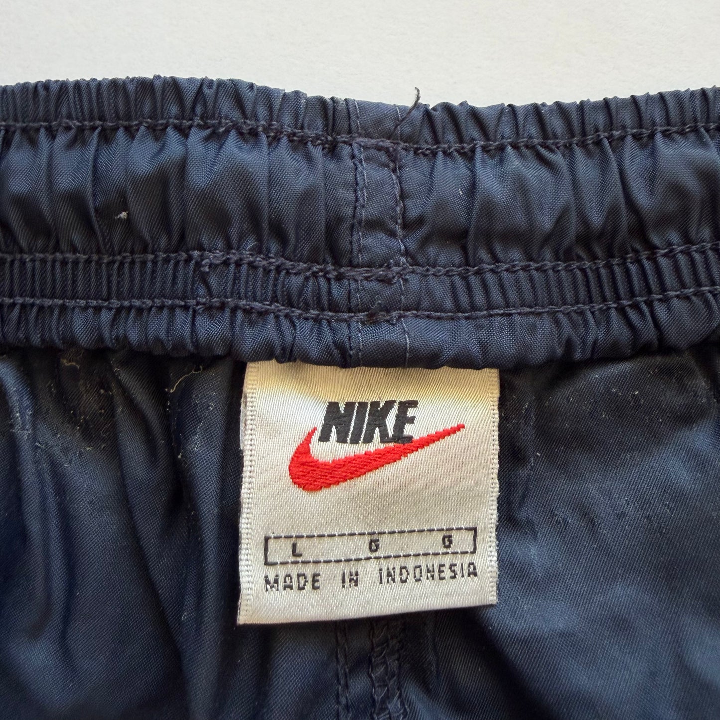 90s Nike Baggy Striped Pants - L