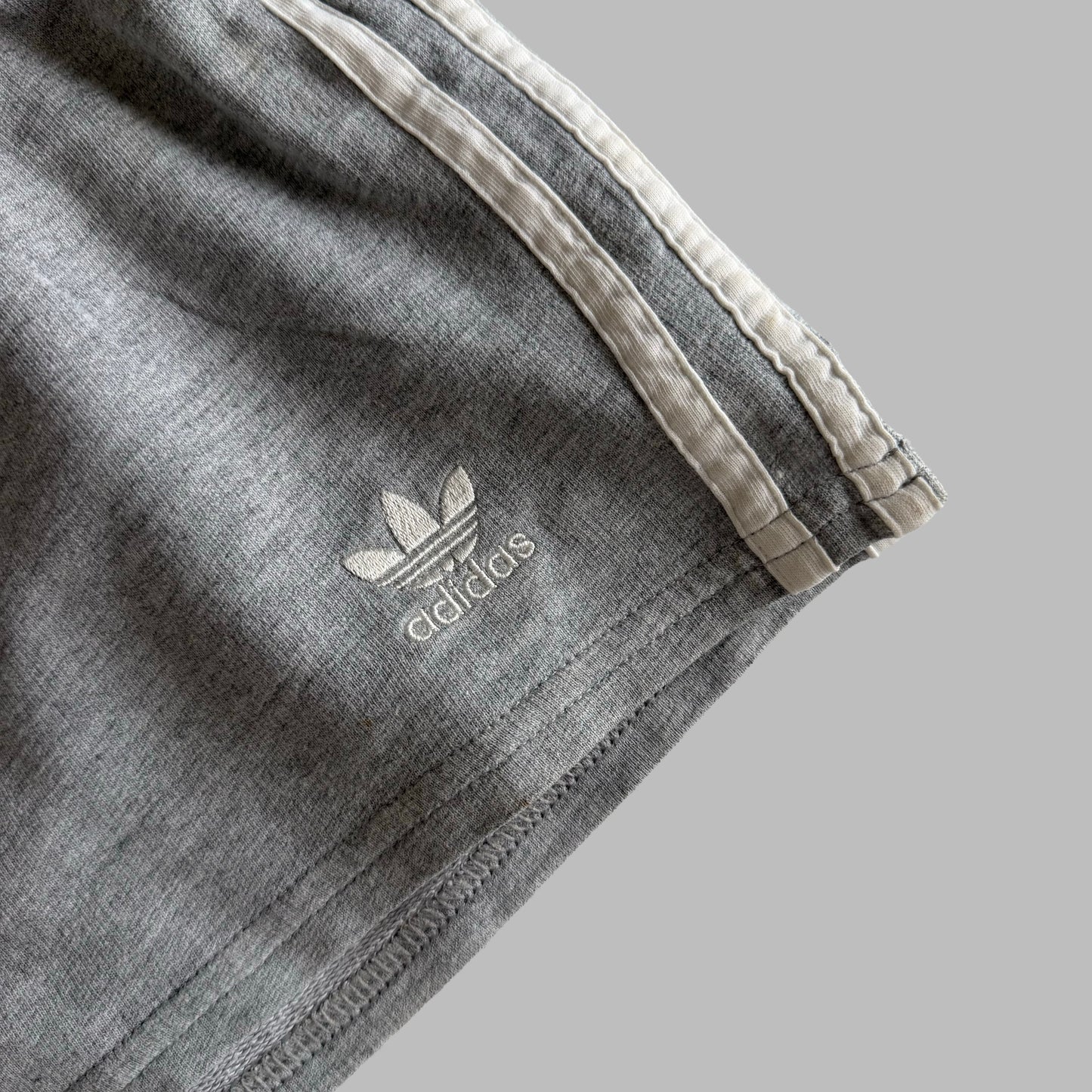 Y2K Adidas Three Stripe Micro Shorts - S
