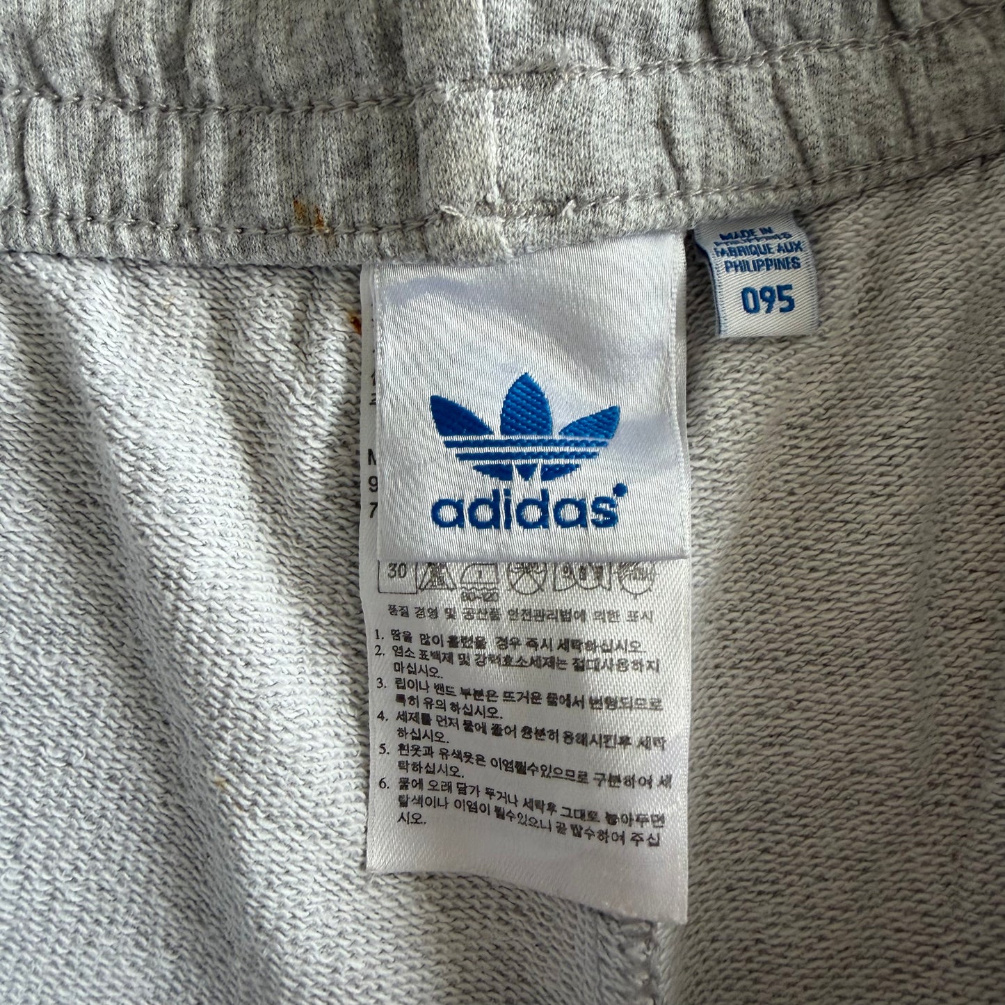 Y2K Adidas Three Stripe Micro Shorts - S