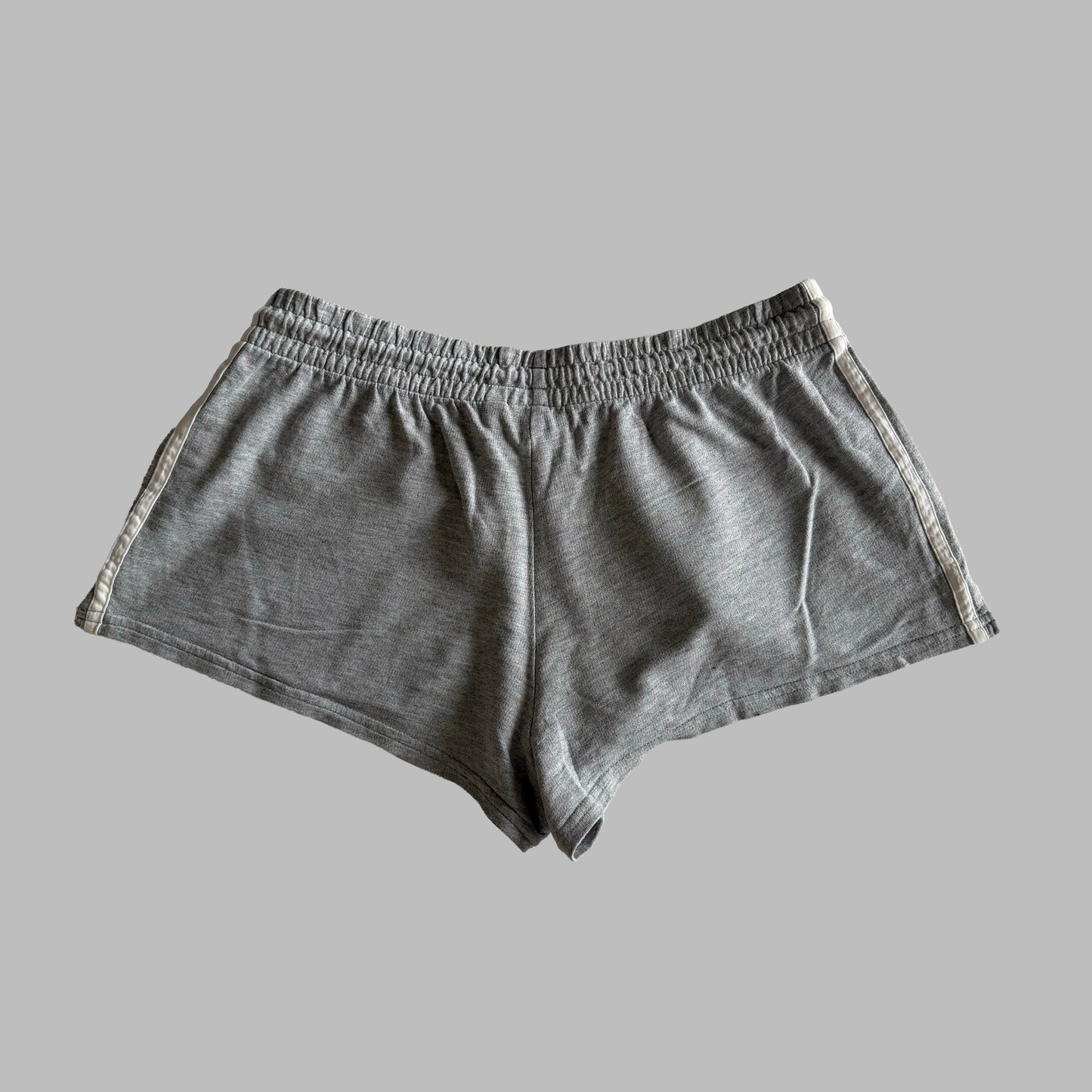 Y2K Adidas Three Stripe Micro Shorts - S
