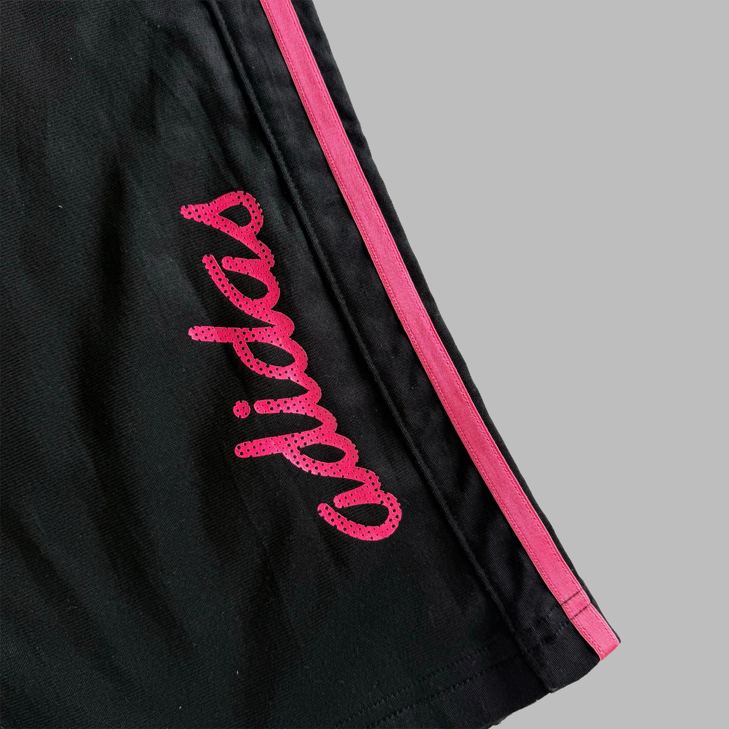 Y2K Adidas Wide Leg Three Stripe Track Pants - M
