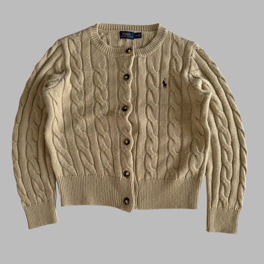 Ralph Lauren Cable Knit Cardigan - Medium