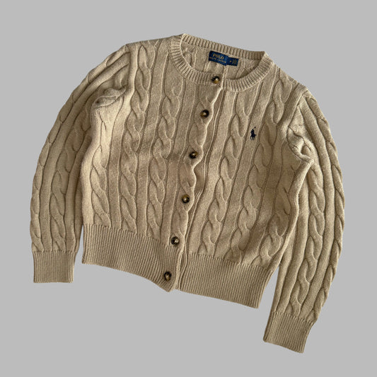Ralph Lauren Cable Knit Cardigan - Medium