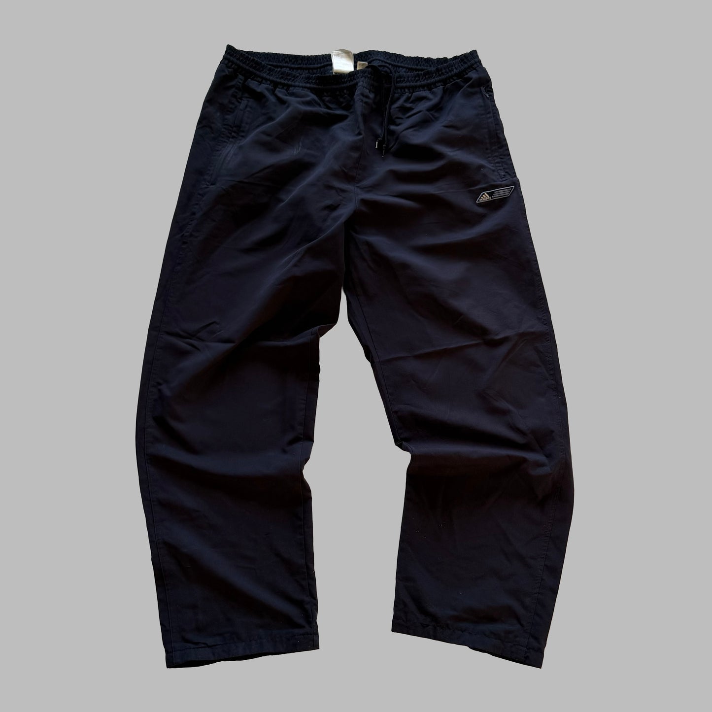 Y2K Adidas Lightweight Straight Leg Track Pants - XL
