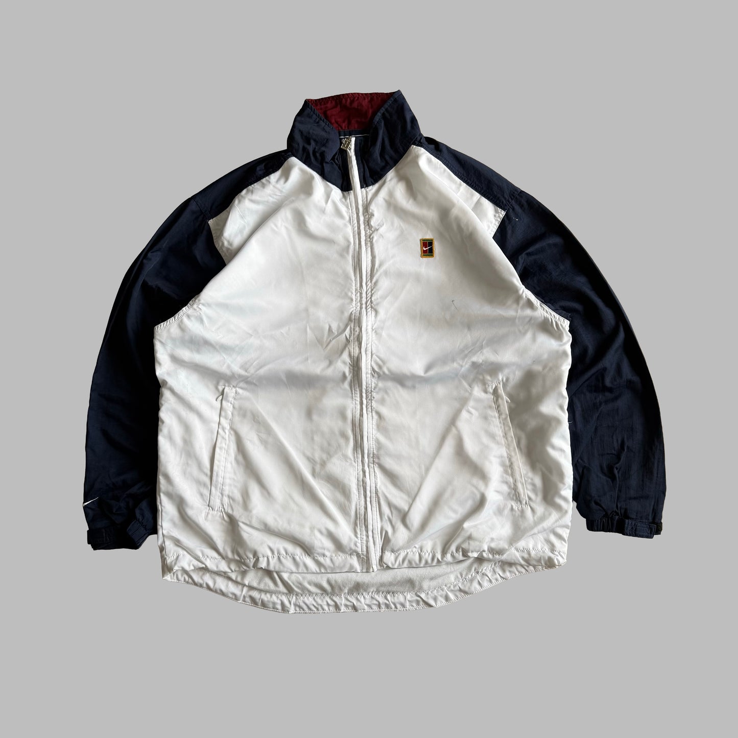 90s Nike Panelled Track Jacket - M