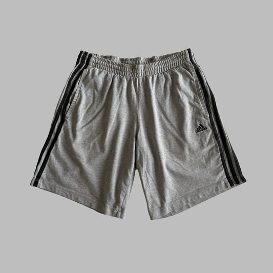 Y2K Adidas Three Stripe Shorts - S