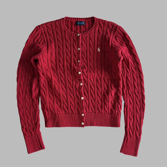 Ralph Lauren Cable Knit Cardigan - XS