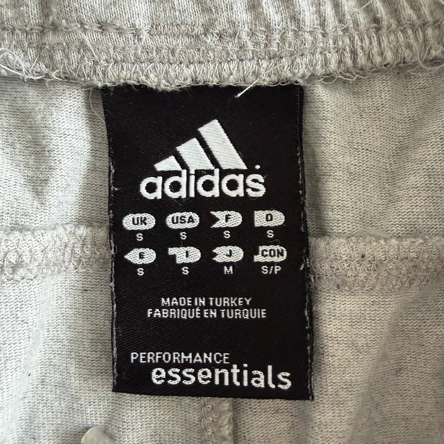 Y2K Adidas Three Stripe Shorts - S
