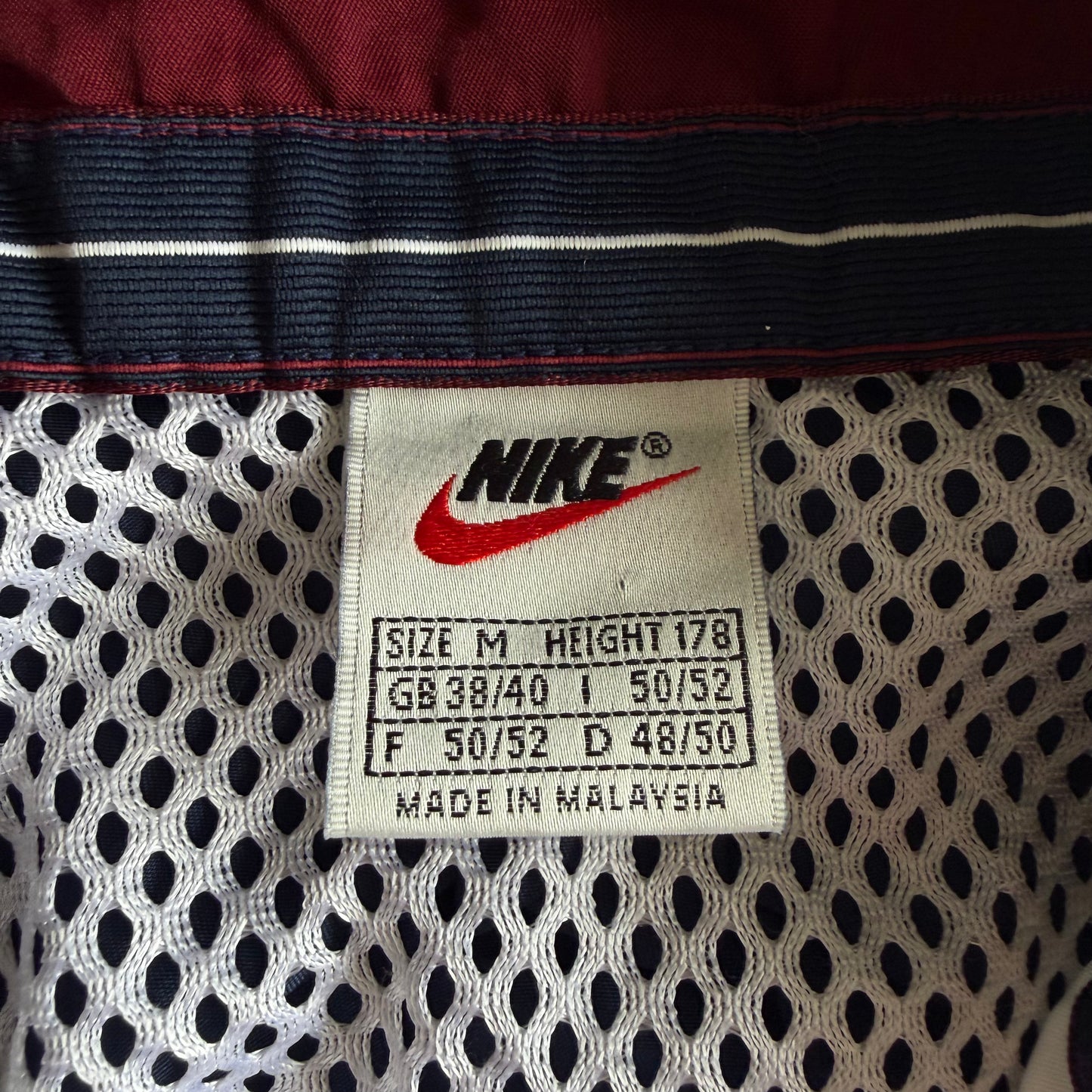 90s Nike Panelled Track Jacket - M