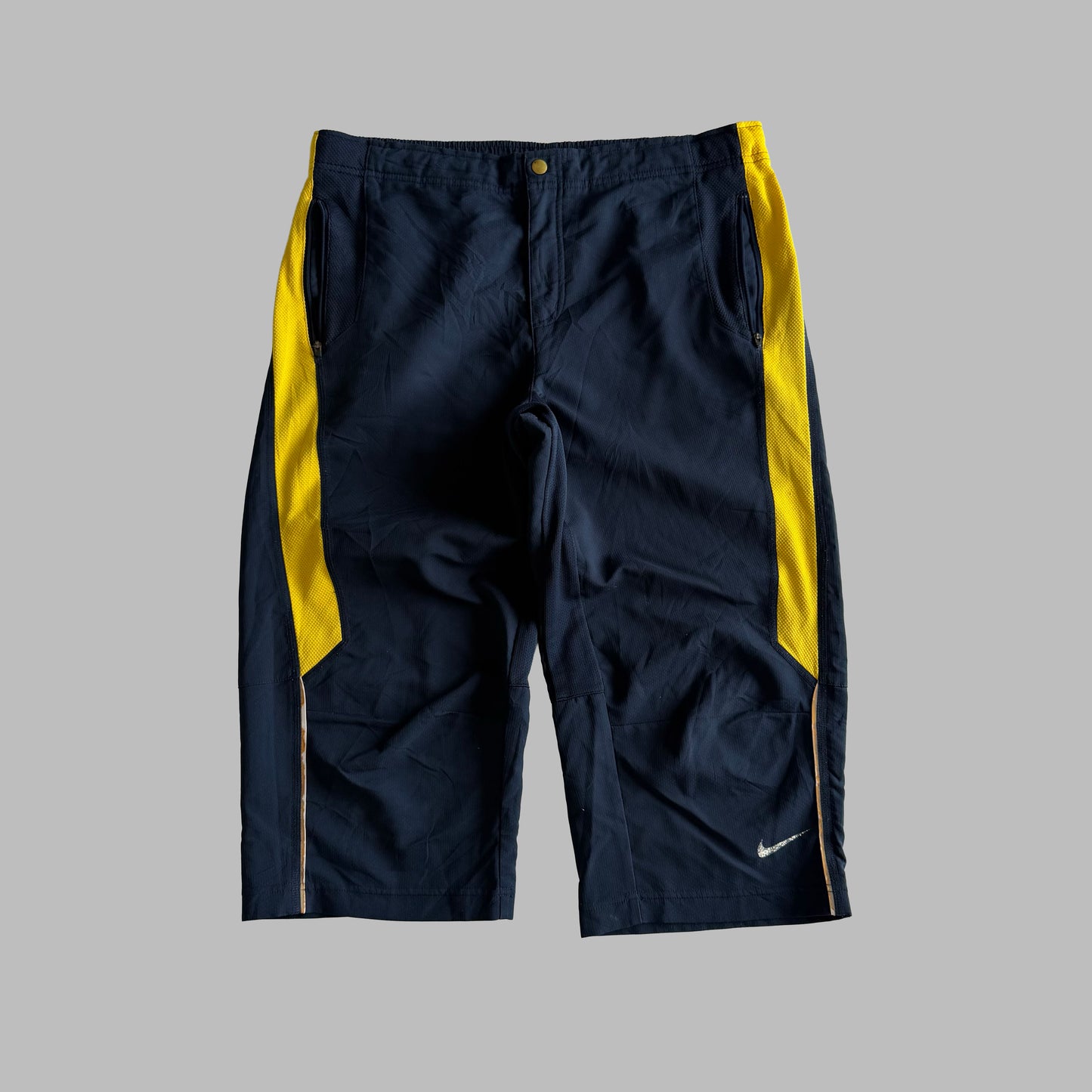 Y2K Nike Panelled Capris - XL