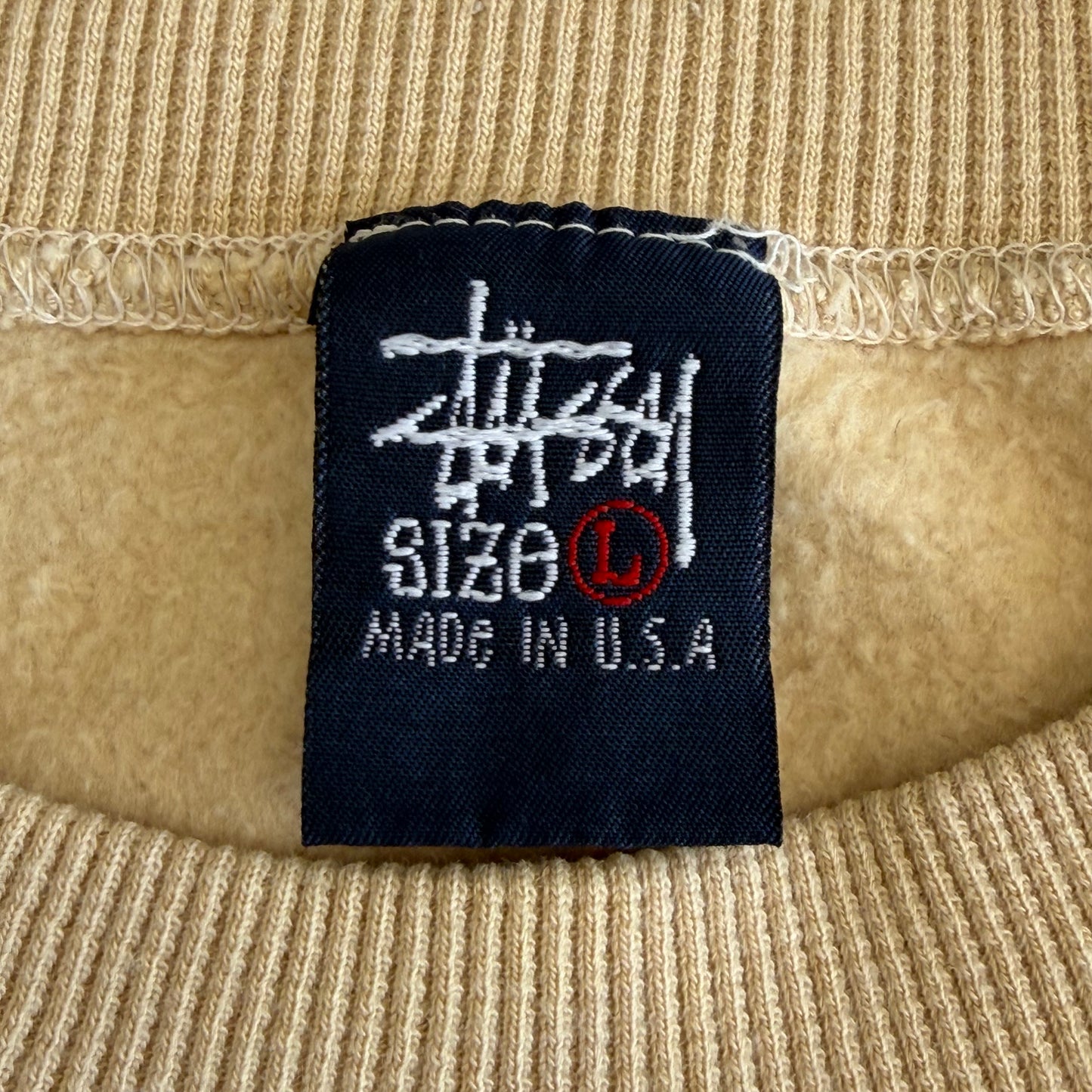 90s Stussy Jazz Man Sweatshirt - L
