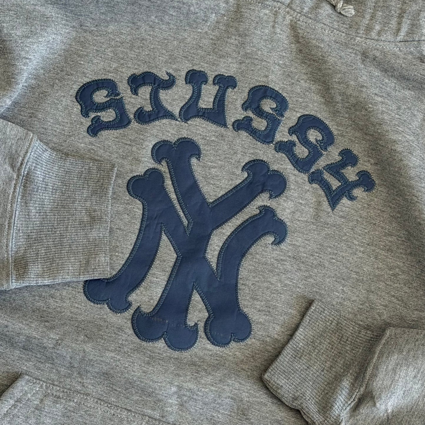 Y2K Rare Stussy New York Hoodie - M