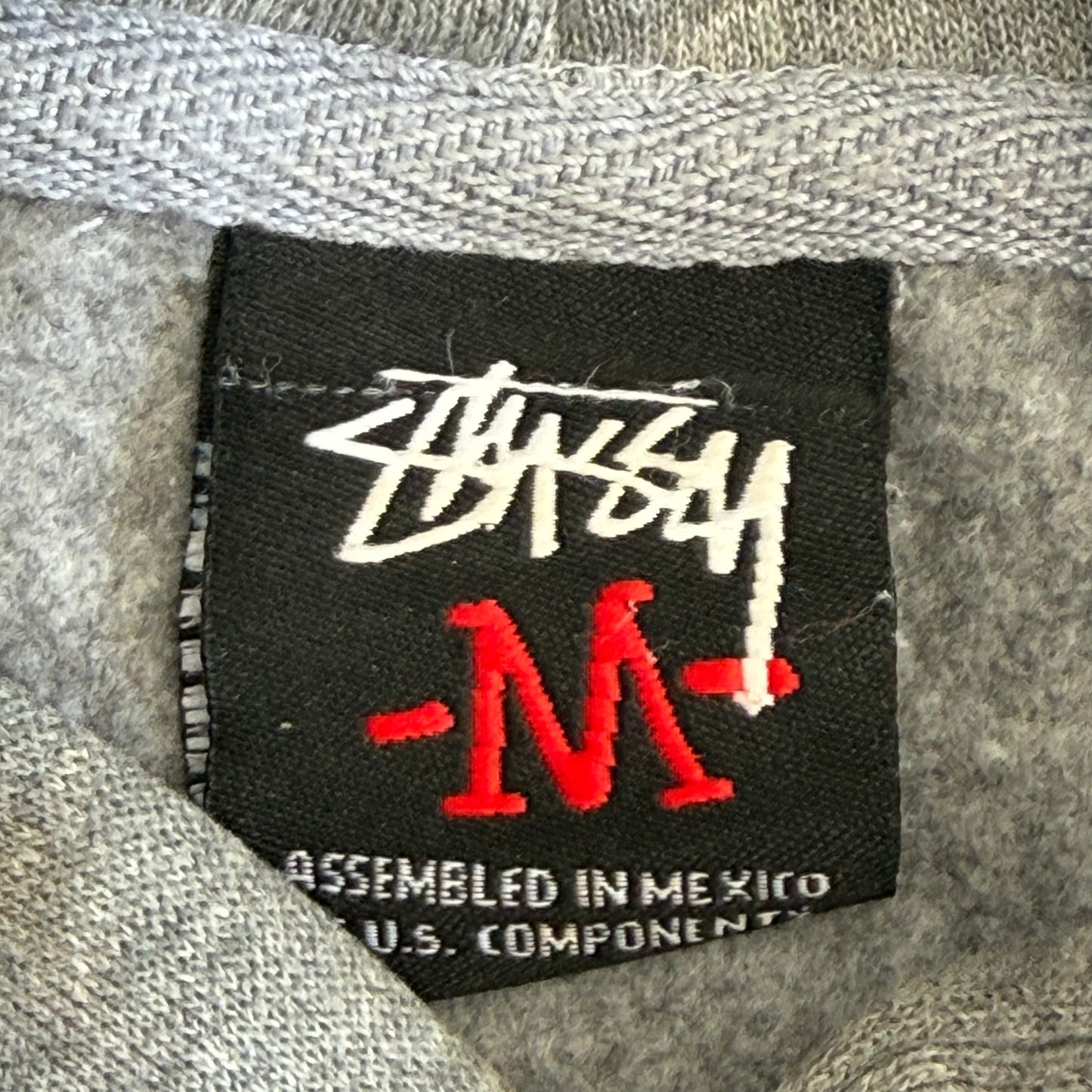 Y2K Rare Stussy New York Hoodie - M