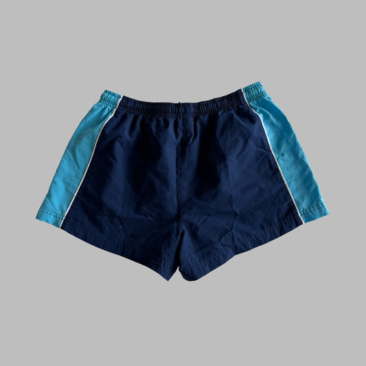 Y2K Adidas Panelled Mini Shorts - S