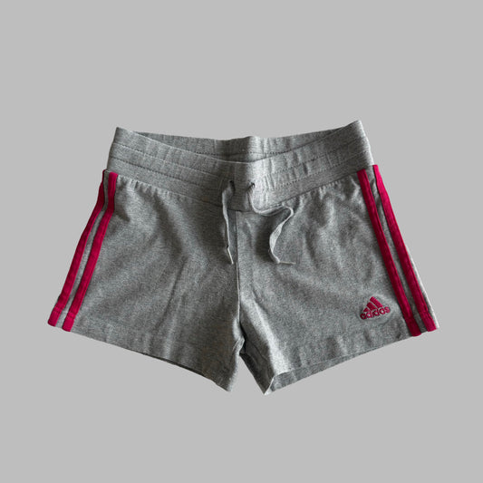 Y2K Adidas Three Stripe Micro Shorts - S