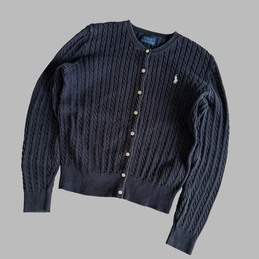 Ralph Lauren Cable Knit Cardigan - Medium