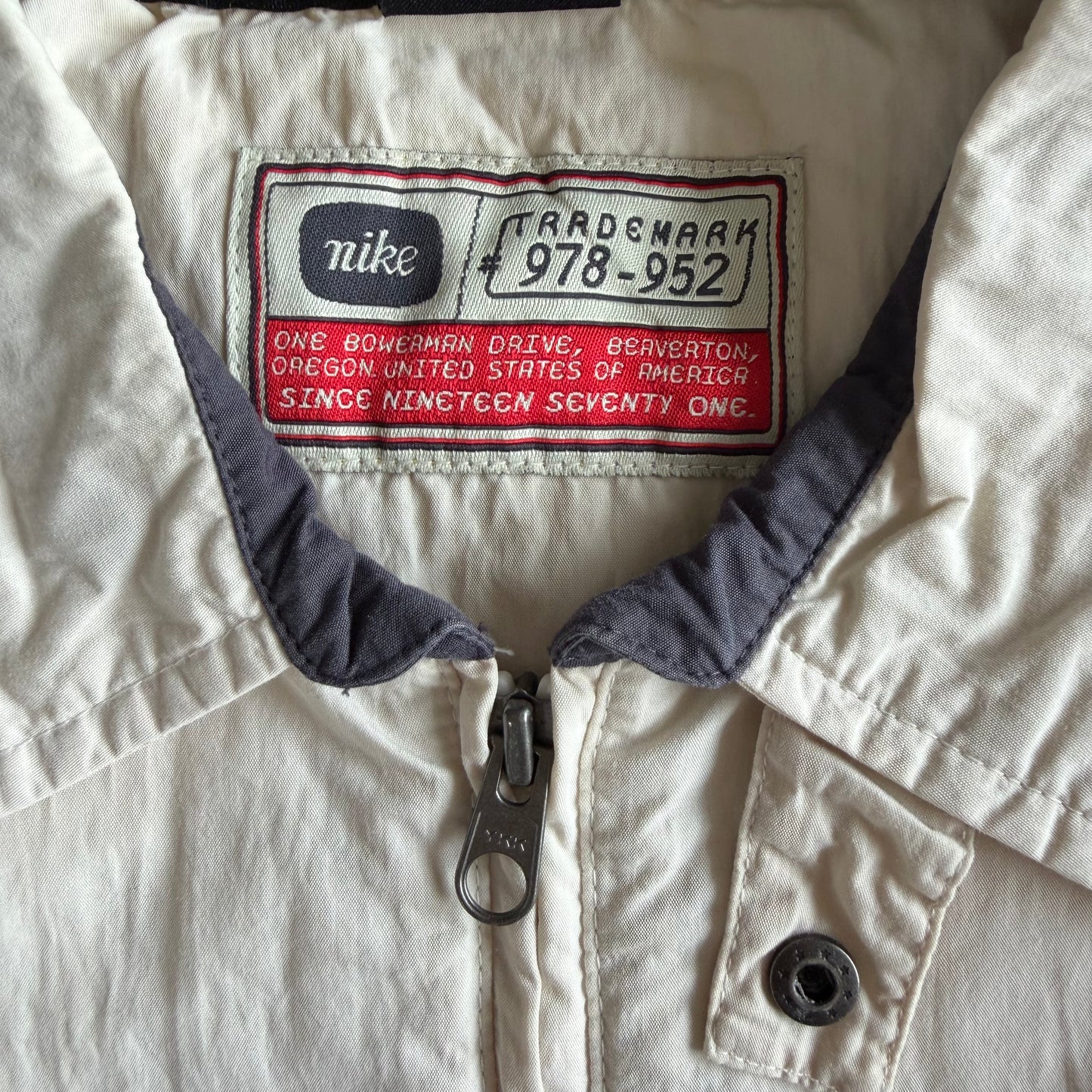 Y2K Nike Classic Track Jacket - M