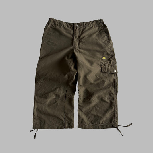 Y2K Adidas Cargo Capris - S