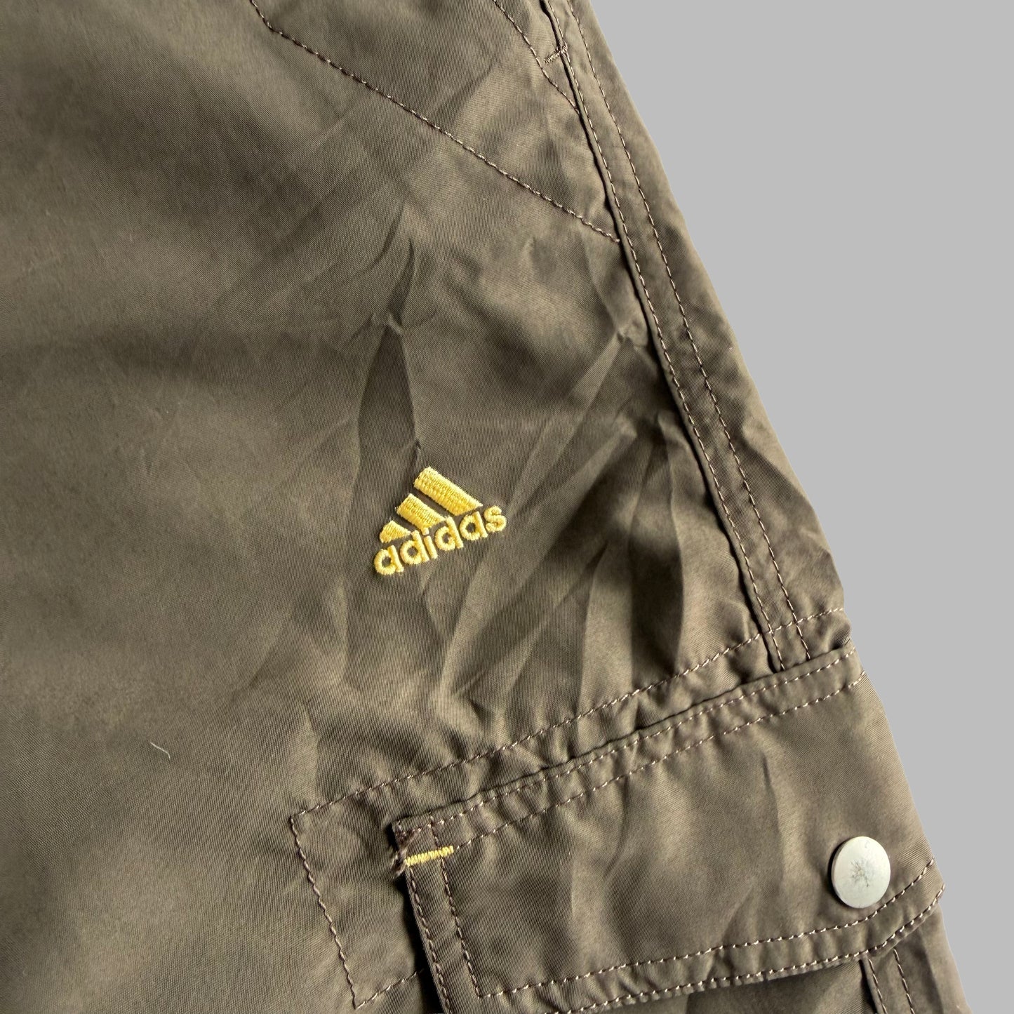 Y2K Adidas Cargo Capris - S