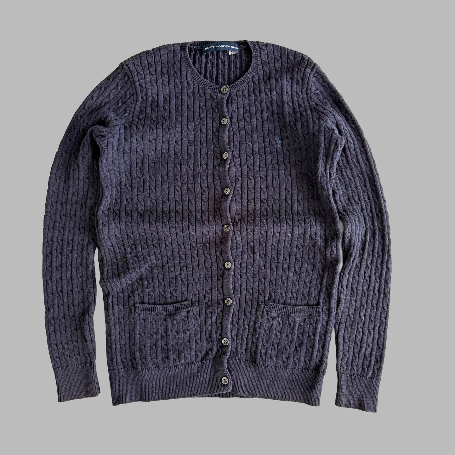 Ralph Lauren cable Knit Cardigan - Medium