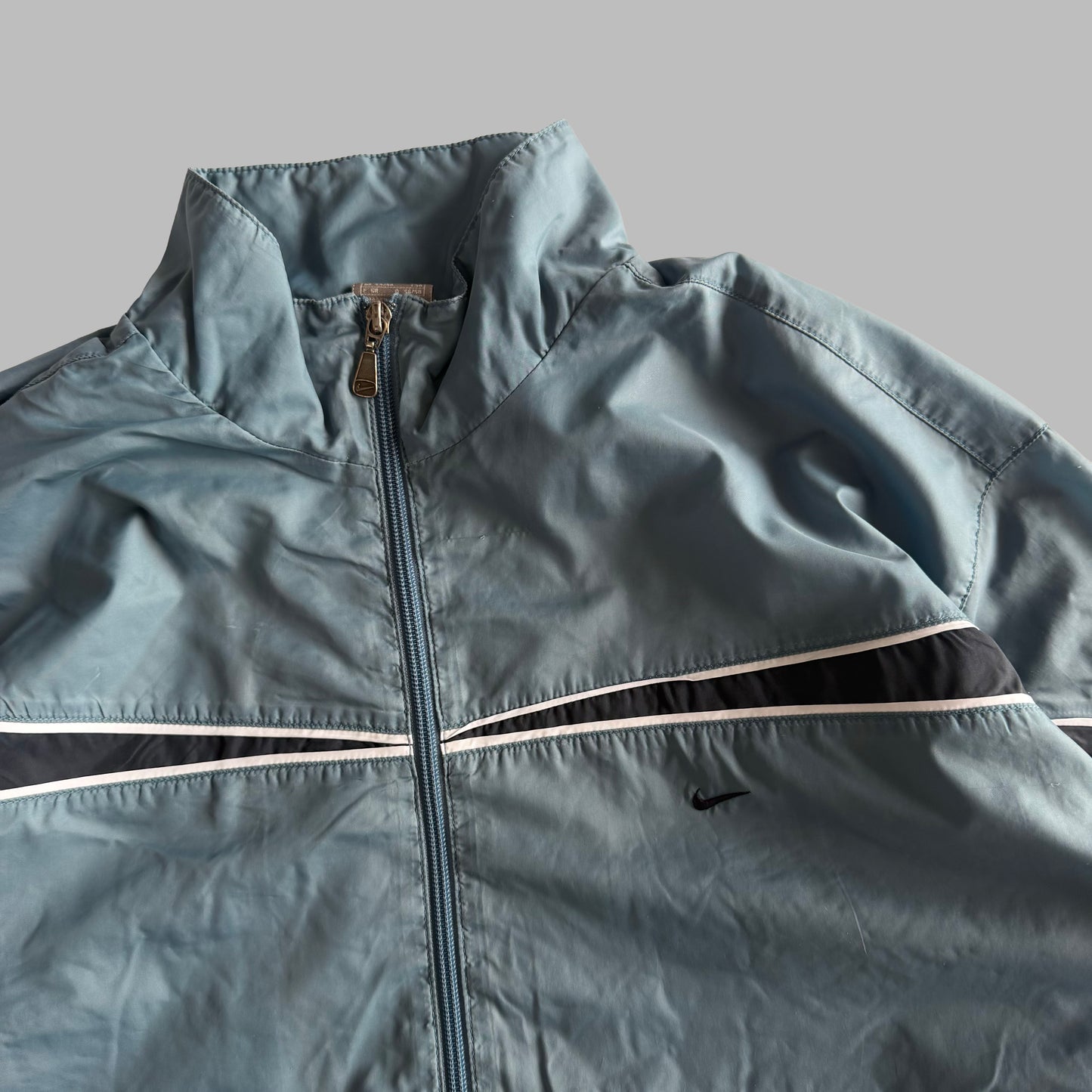 Y2K Nike Panelled Track Jacket - XL