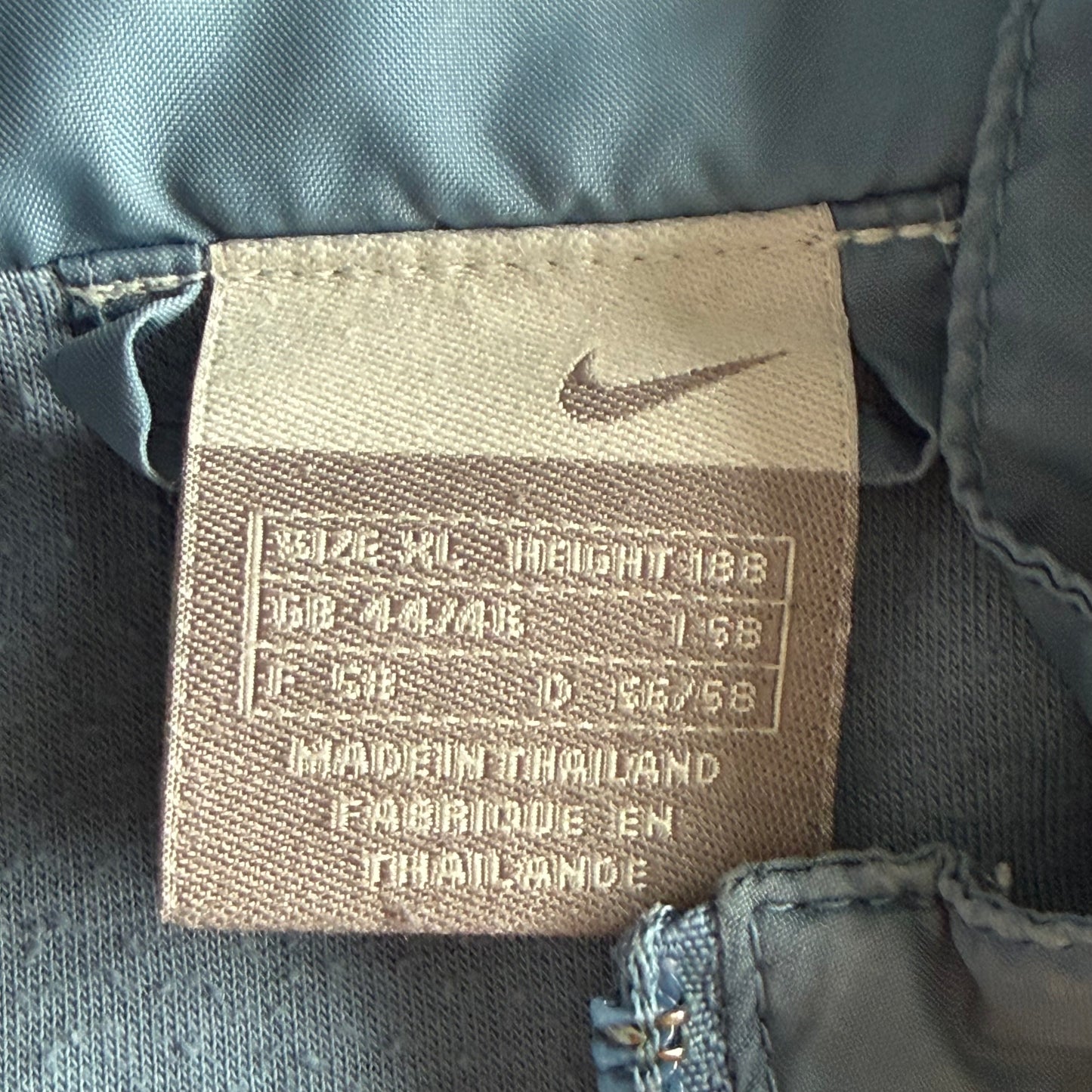 Y2K Nike Panelled Track Jacket - XL