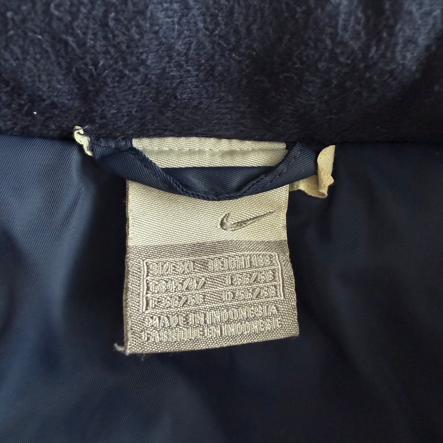 Y2K Nike Striped Track Jacket - XL