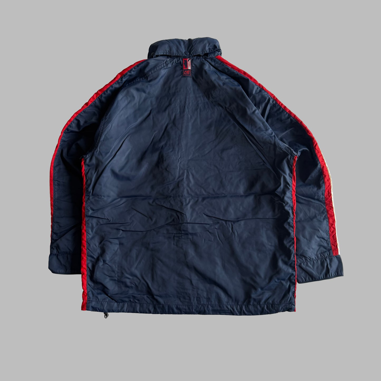 Y2K Nike Striped Track Jacket - XL