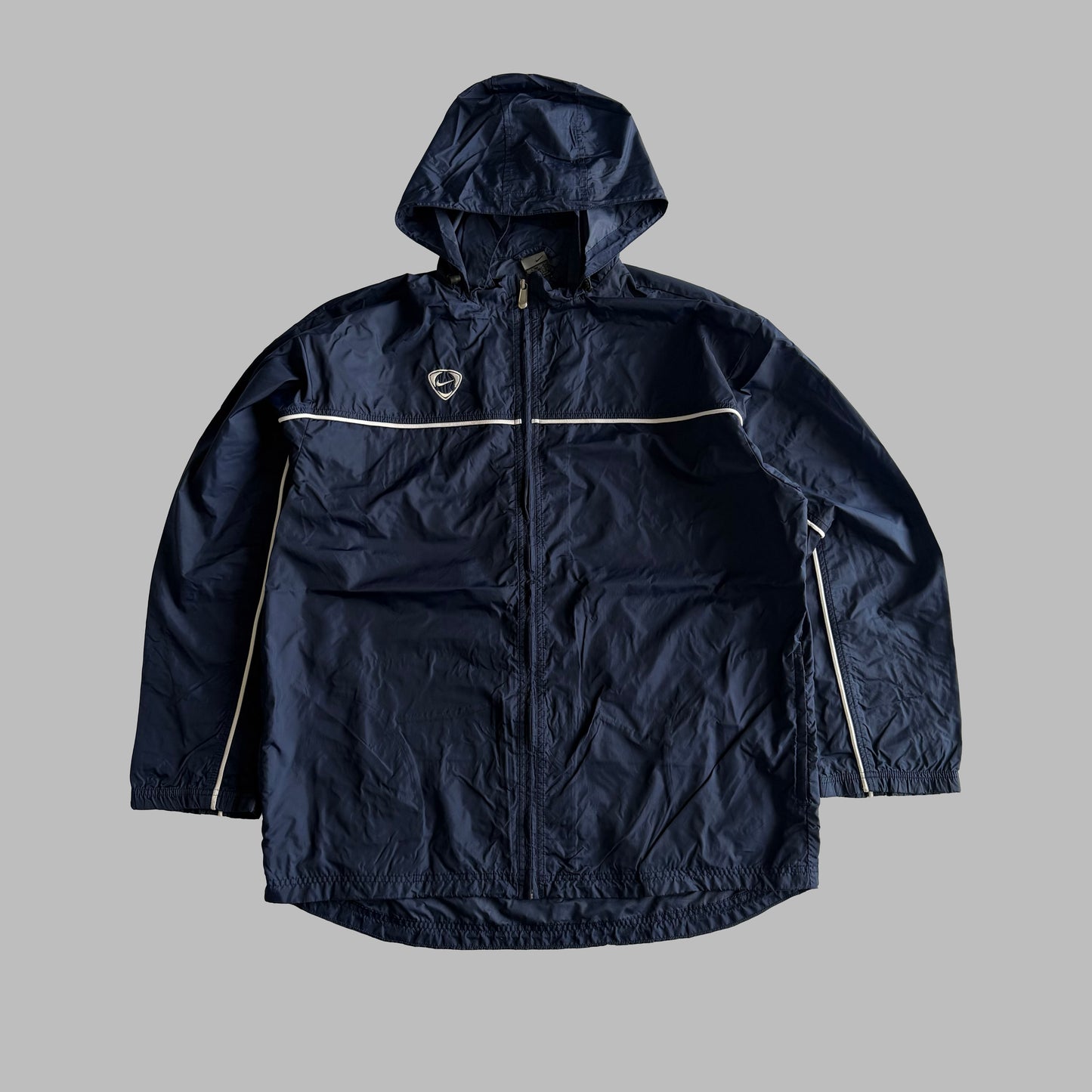 Y2K Nike Classic Swoosh Track Jacket - XL