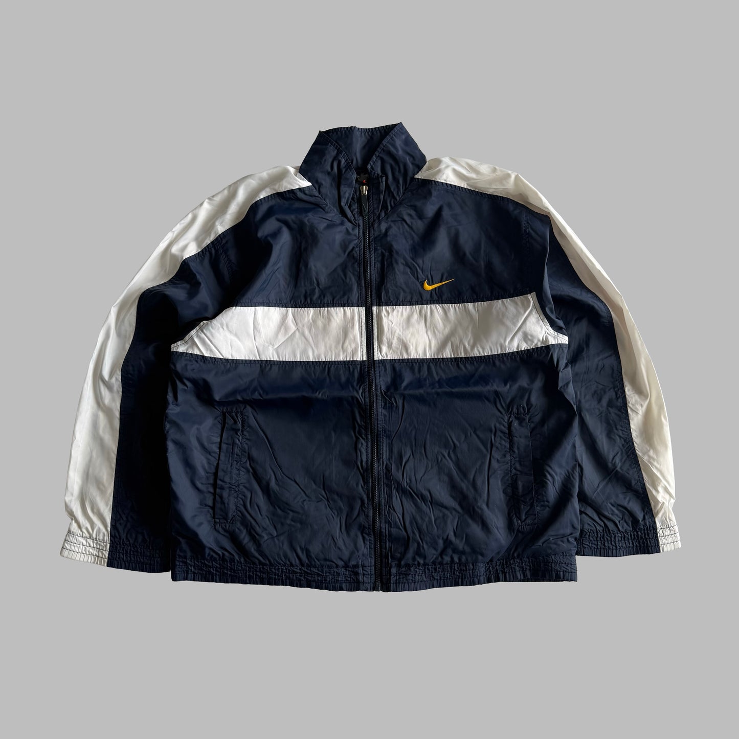 90s Nike Panelled Track Jacket - M