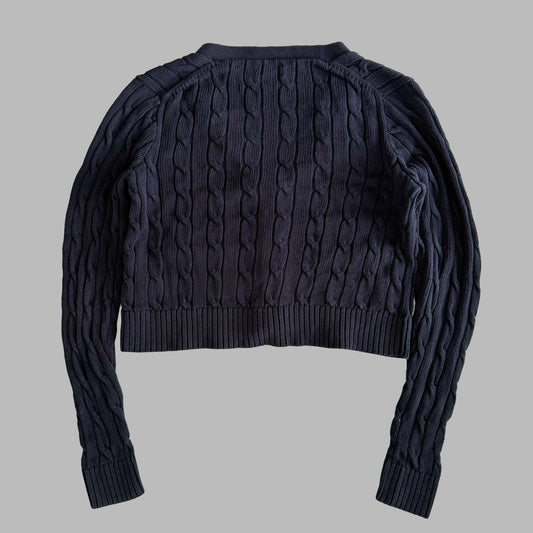 Ralph Lauren Cable Knit Cardigan - Large