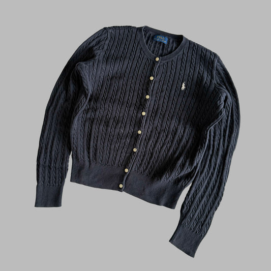 Ralph Lauren Cable Knit Cardigan - Medium