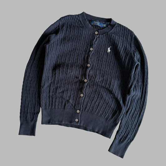 Ralph Lauren Cable Knit Cardigan - Large