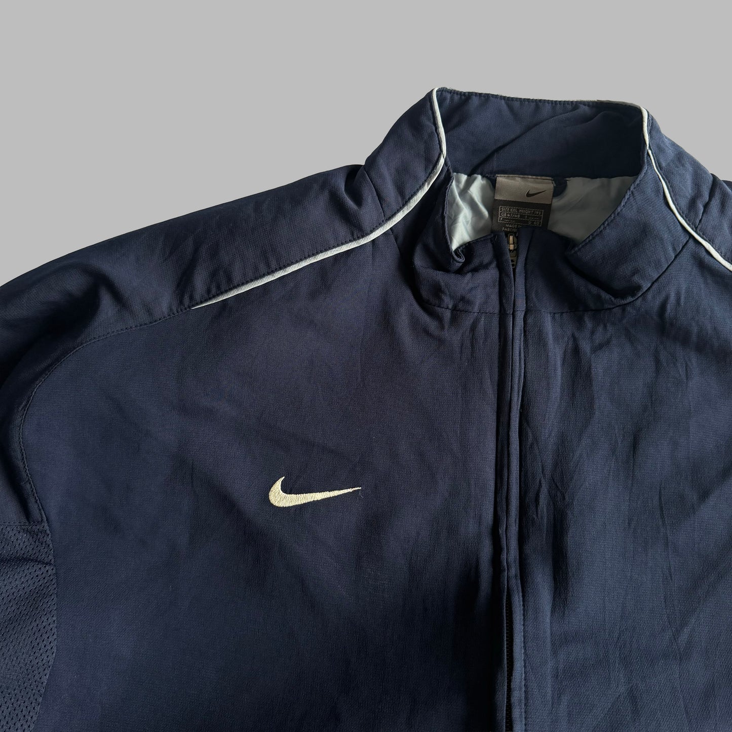 Y2K Nike Classic Swoosh Track Jacket - XXL