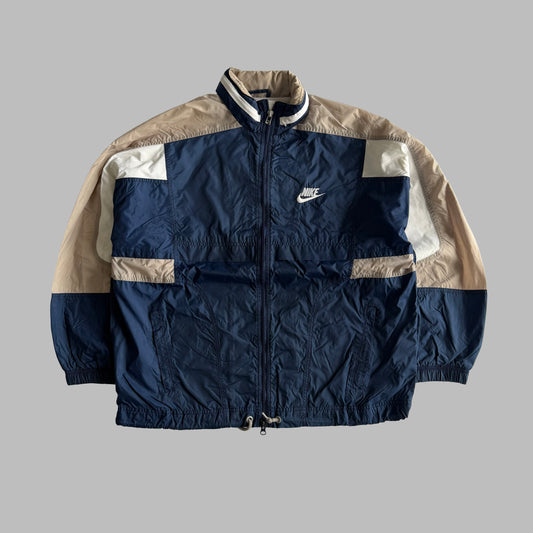90s Nike Classic Panelled Track Jacket - M