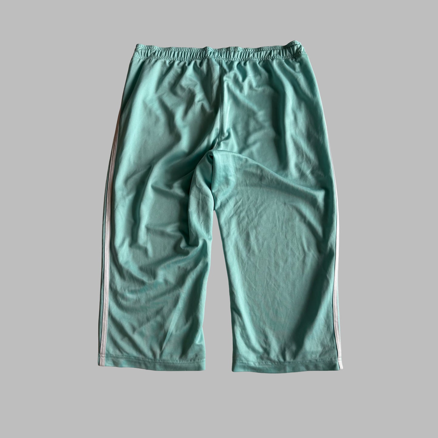 Y2K Adidas Three Stripe Capris - M