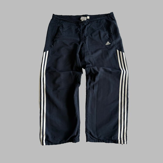00s Adidas Wide Leg Track Pants - Large