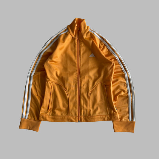 Y2K Adidas Three Stripe Track Jacket - XS/S