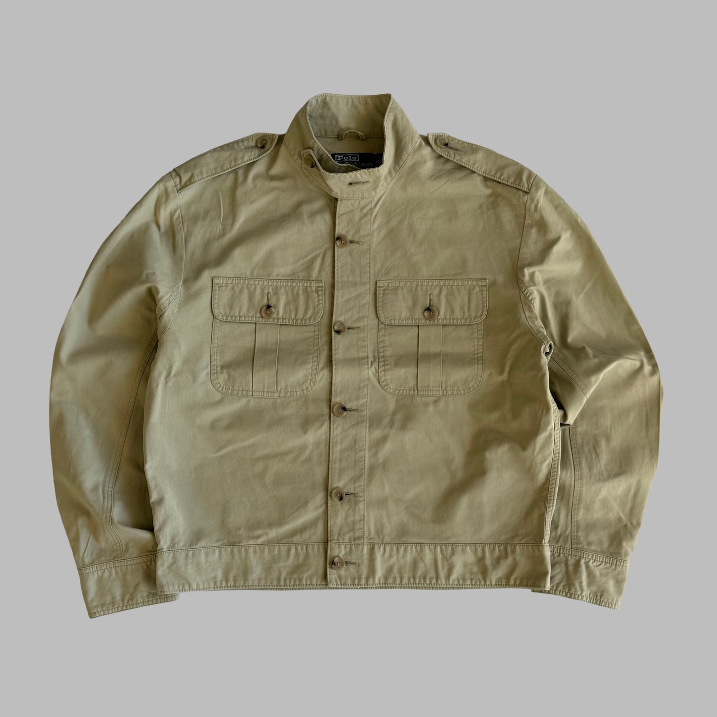 90s Polo Ralph Lauren Military Jacket - L
