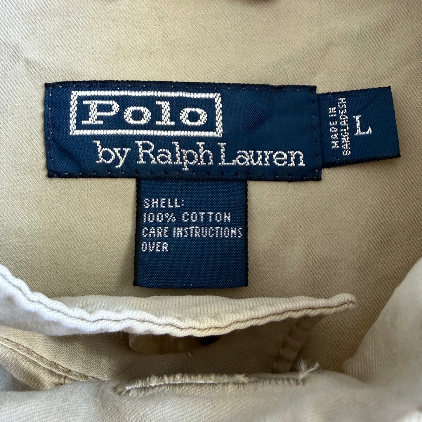 90s Polo Ralph Lauren Military Jacket - L
