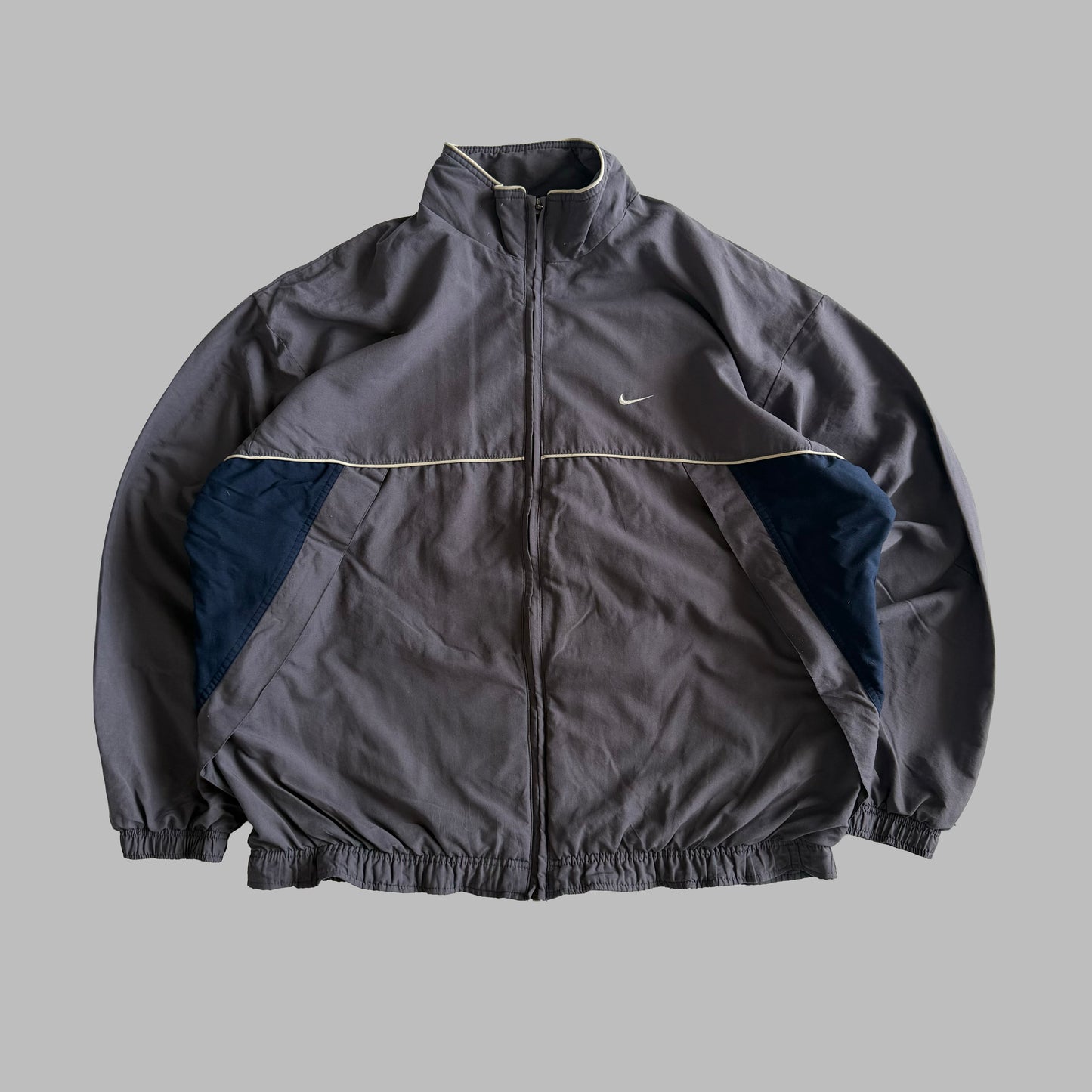 Y2K Nike Panelled Track Jacket - XL