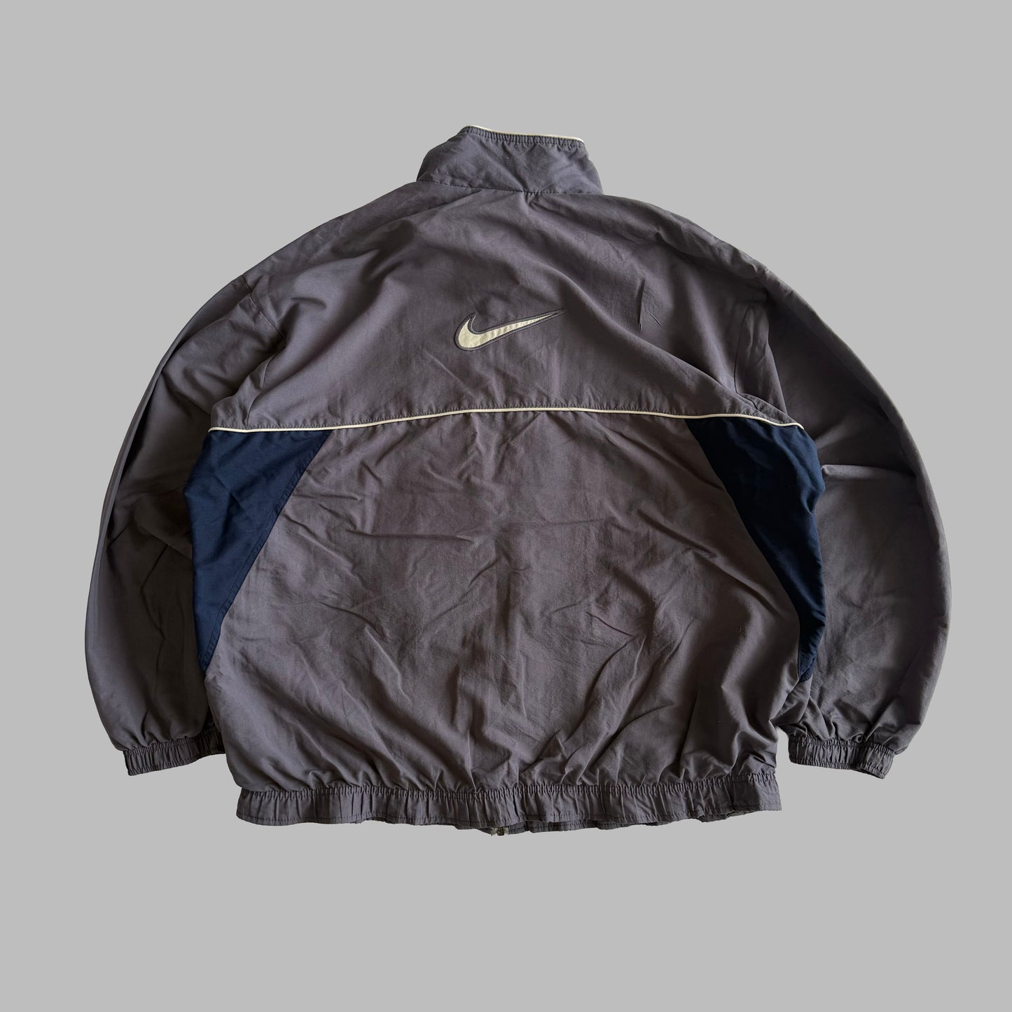 Y2K Nike Panelled Track Jacket - XL