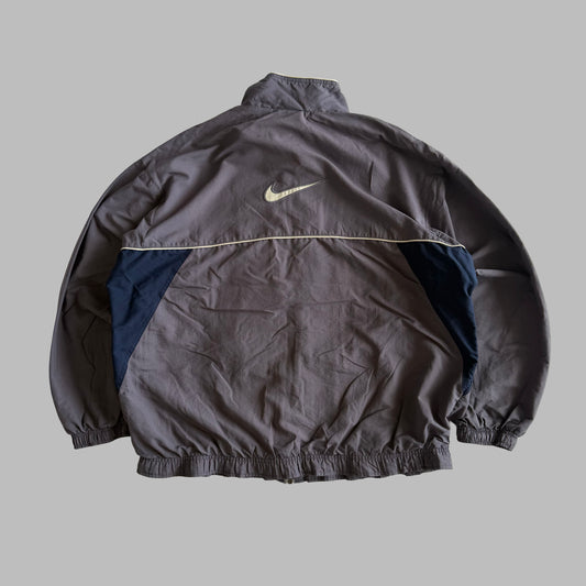 Y2K Nike Panelled Track Jacket - XL