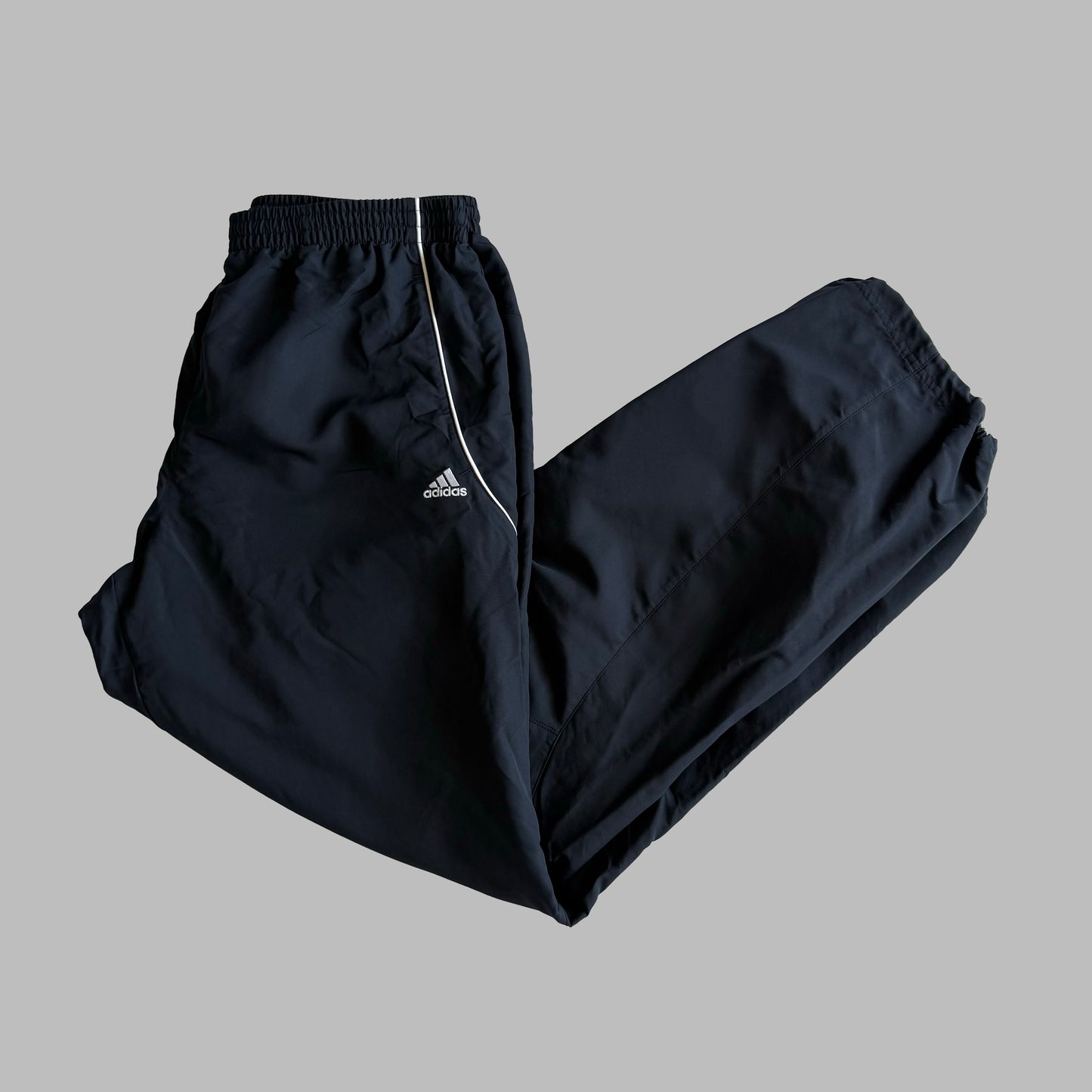 00s Adidas Baggy Track Pants - Small