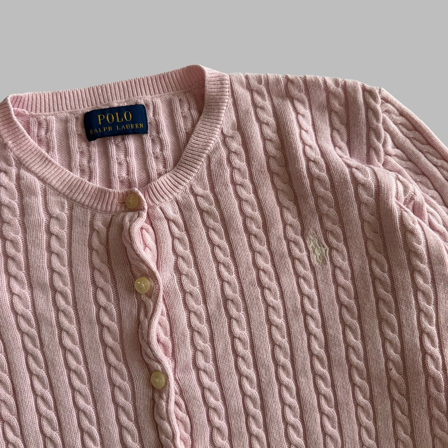 Polo Ralph Lauren Cable Knit Cardigan - M