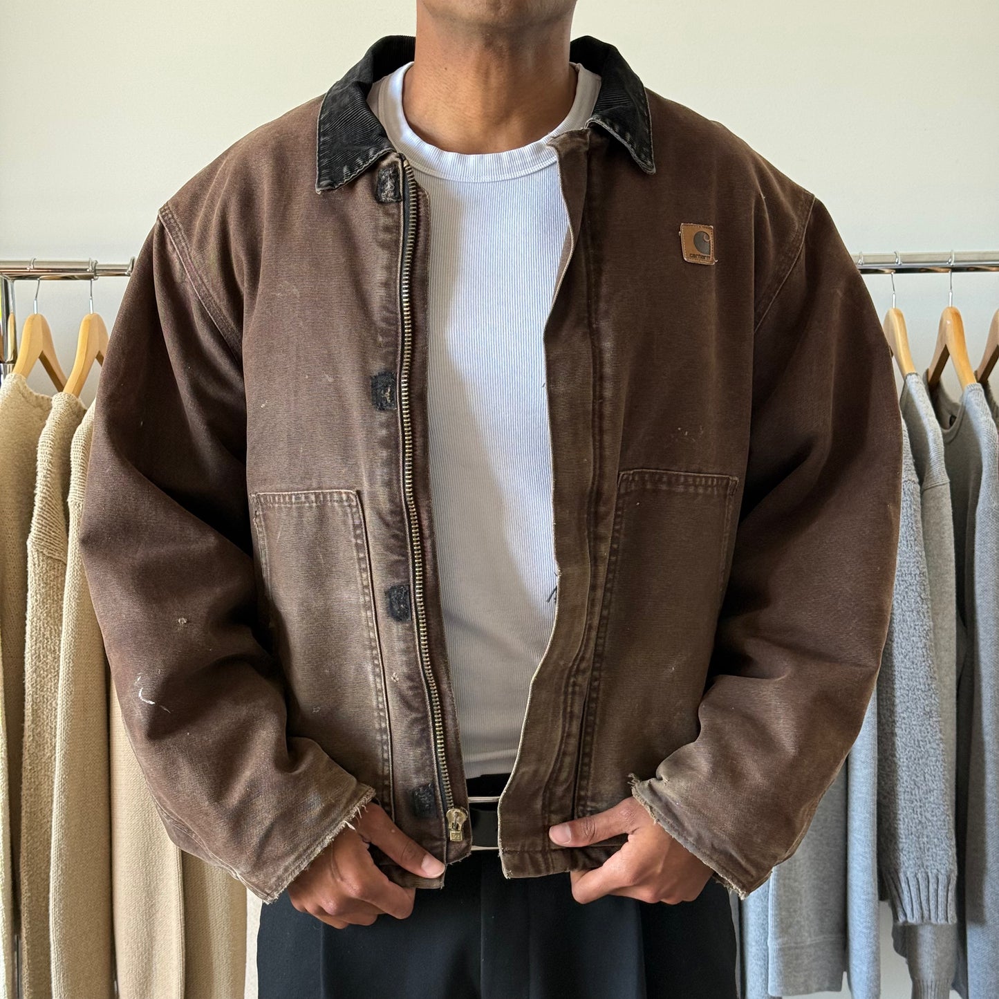 Carhartt Sandstone Work Jacket - XL